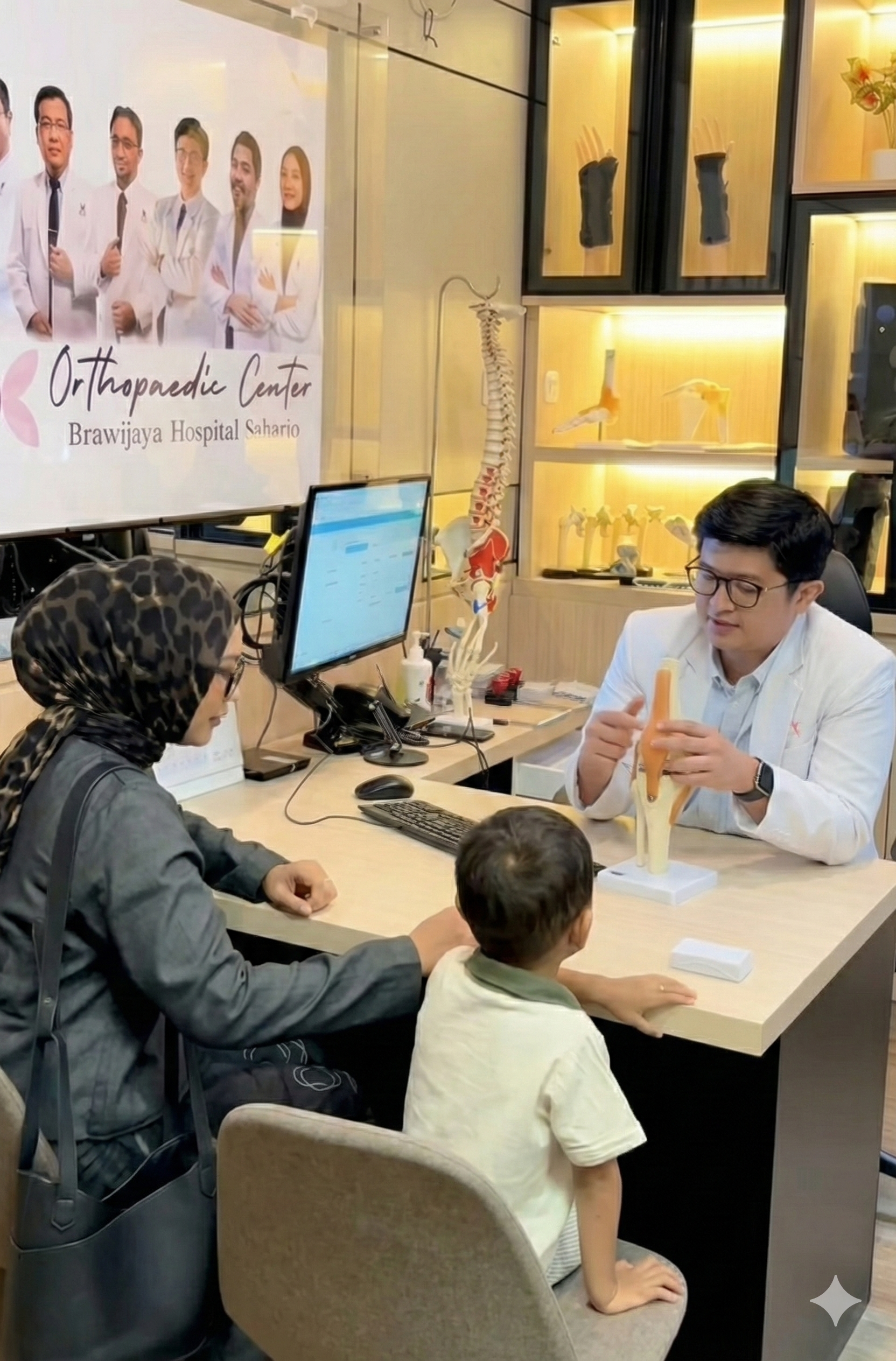 Ilustrasi ortopedi anak